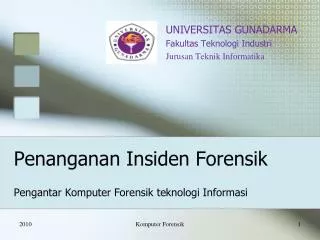 penanganan insiden forensik