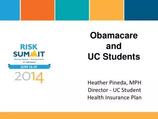 Obamacare and UC Students