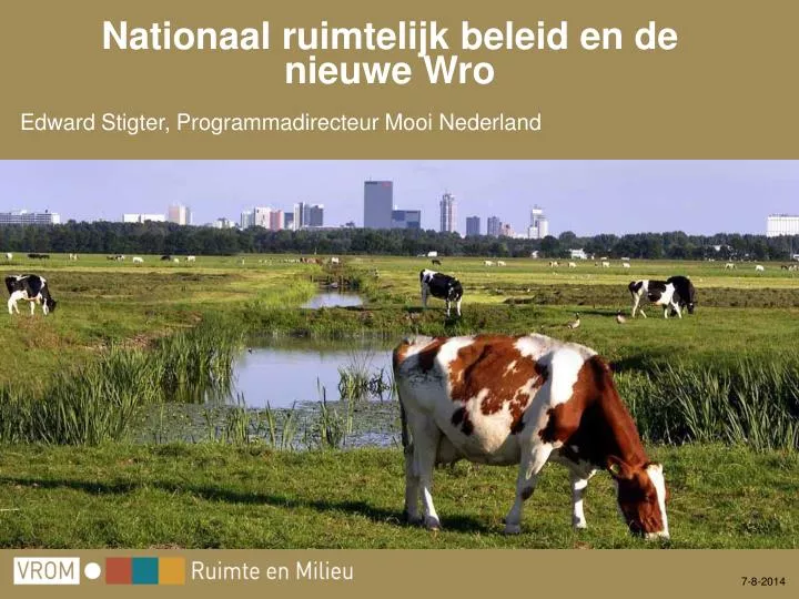 nationaal ruimtelijk beleid en de nieuwe wro