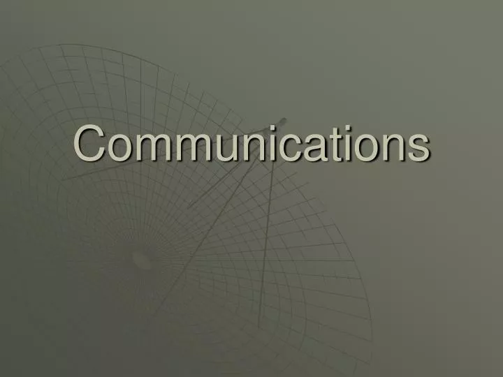 communications