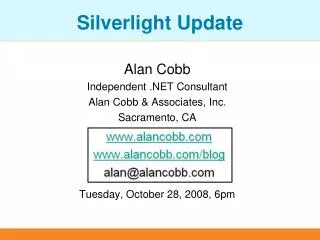 Silverlight Update