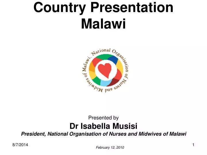 country presentation malawi