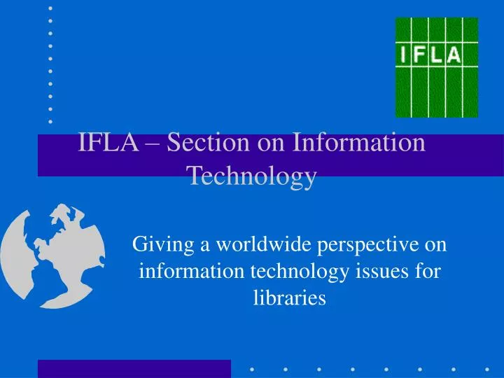 ifla section on information technology