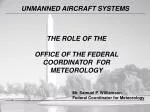 UNMANNED AIRCRAFT SYSTEMS - slide 1