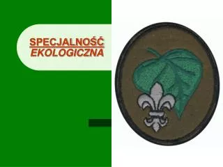 specjalno ekologiczna