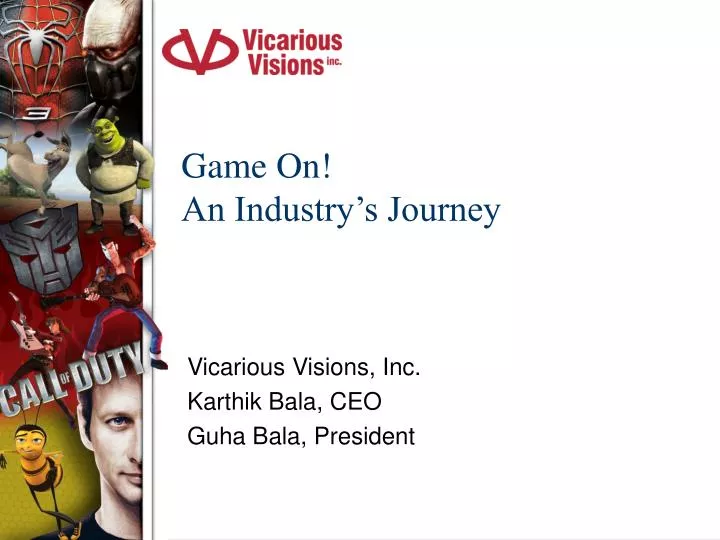 game on an industry s journey