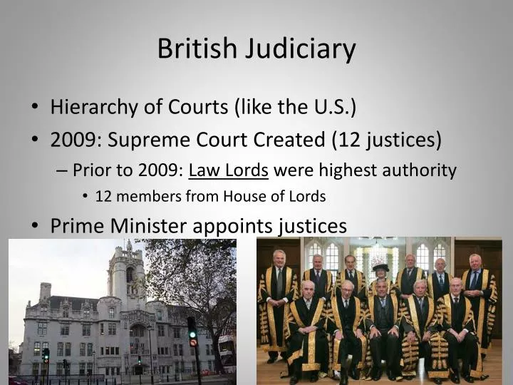 british judiciary