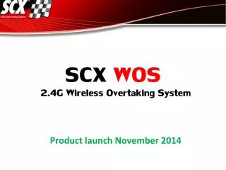 2.4 G Wireless Overtaking System Product launch November 2014