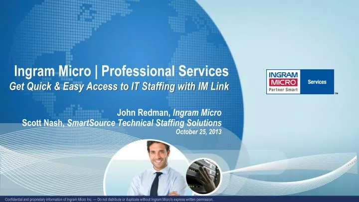 ingram micro professional services get quick easy access to it staffing with im link