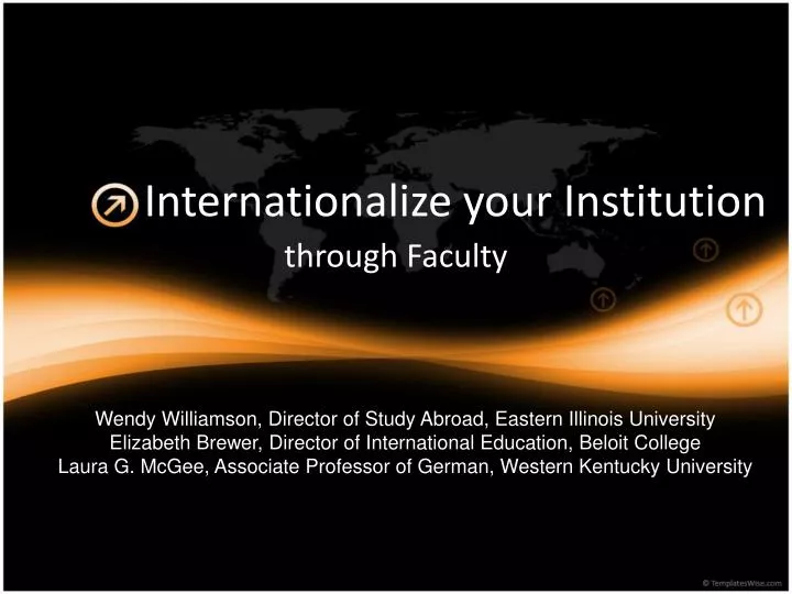 internationalize your institution