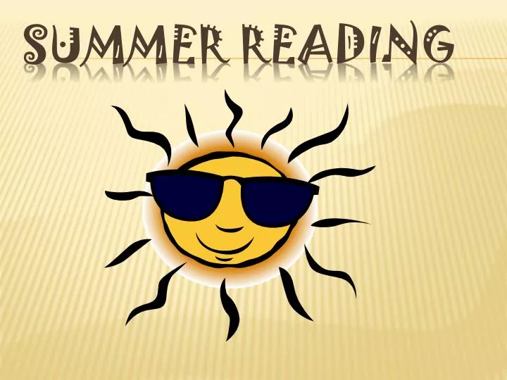 summer reading