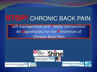 ST P! CHRONIC BACK PAIN