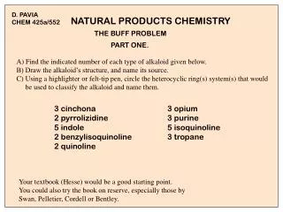 D. PAVIA CHEM 425a/552