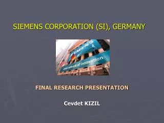 SIEMENS CORPORATION (SI), GERMANY