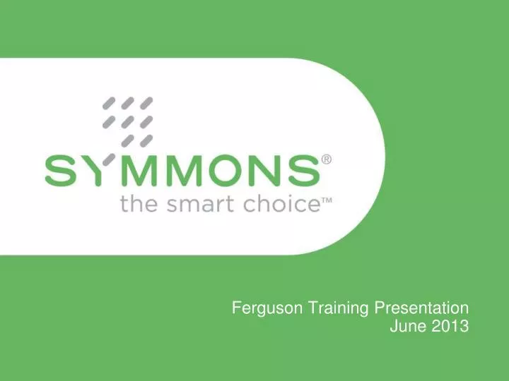 ferguson training presentation june 2013