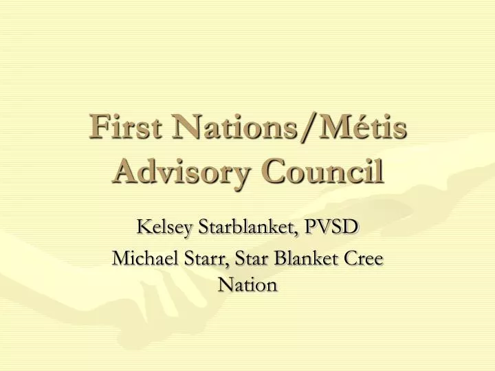 first nations m tis advisory council