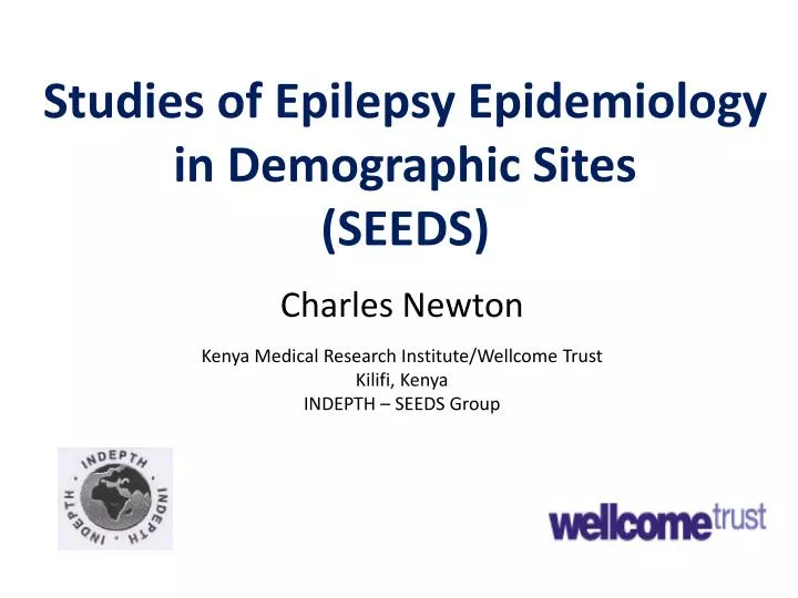 studies of epilepsy epidemiology in demographic sites seeds