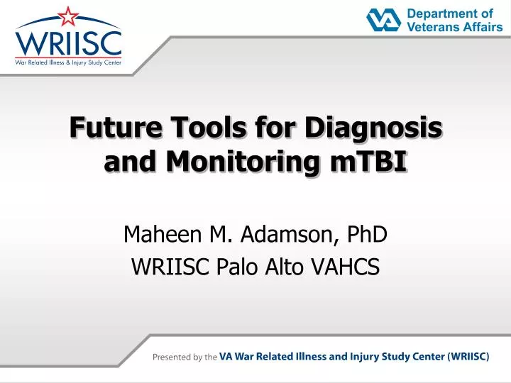 future tools for diagnosis and monitoring mtbi