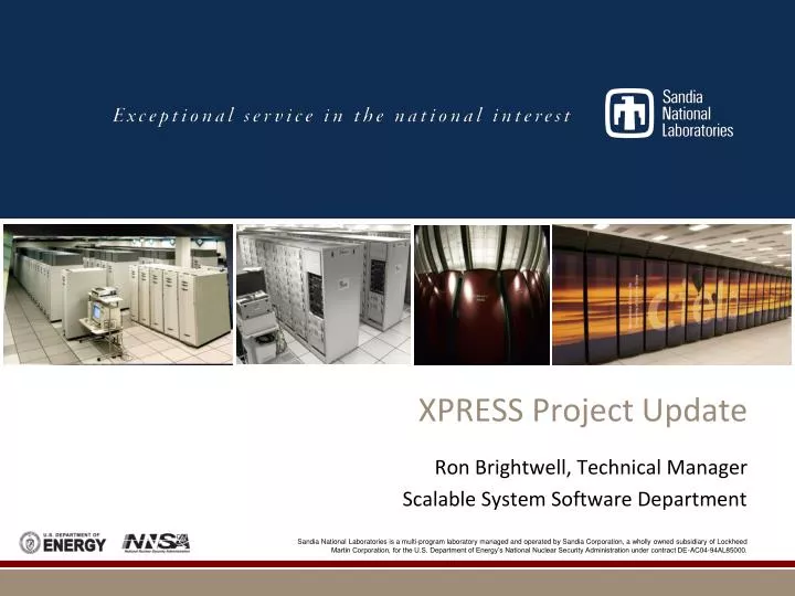 xpress project update