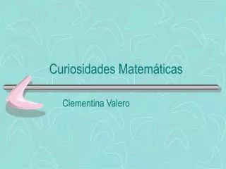 curiosidades matem ticas