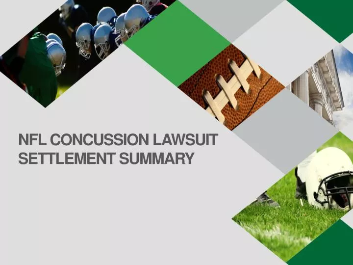 nfl concussion lawsuit settlement summary