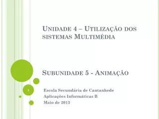 subunidade 5 anima o