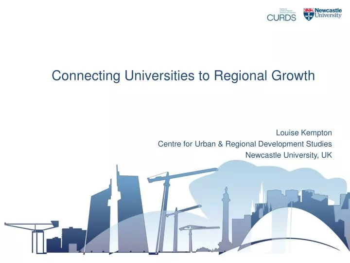 connecting universities to regional growth