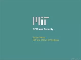 RFID and Security