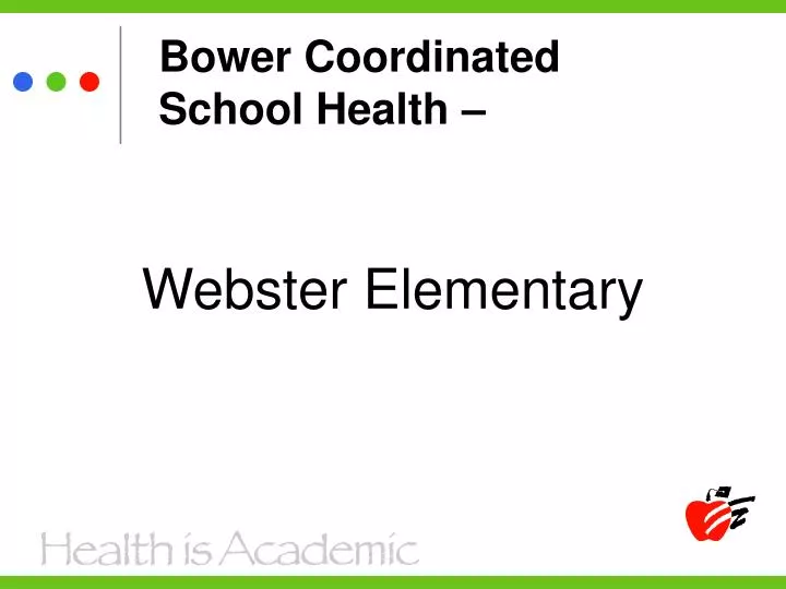 bower coordinated school health