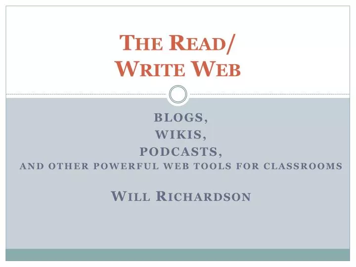 the read write web