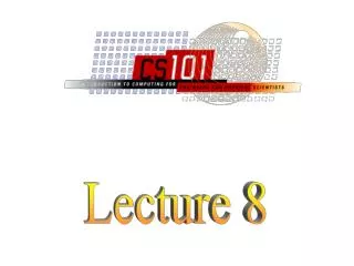 Lecture 8