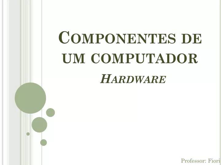 componentes de um computador