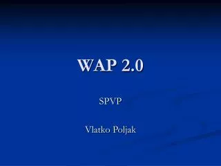 wap 2 0