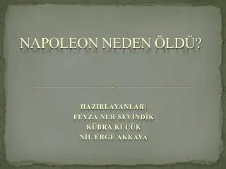 napoleon neden ld