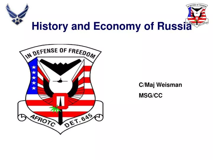 history and economy of russia