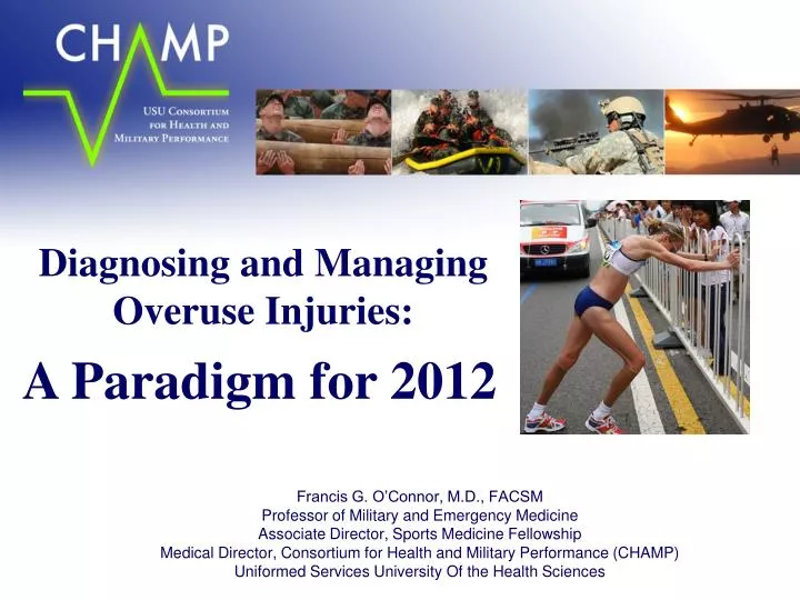 diagnosing and managing overuse injuries
