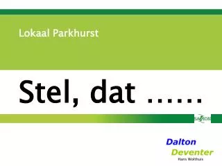 lokaal parkhurst