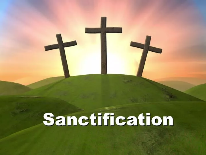 sanctification