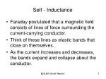 Self - Inductance - slide 1