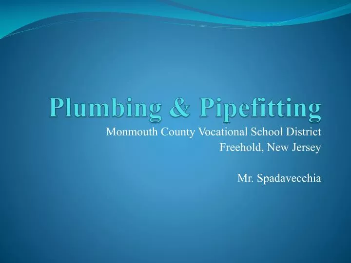 plumbing pipefitting