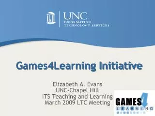 Games4Learning Initiative