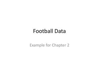 Football Data