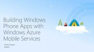 Building Windows Phone Apps with Windows Azure Mobile Services