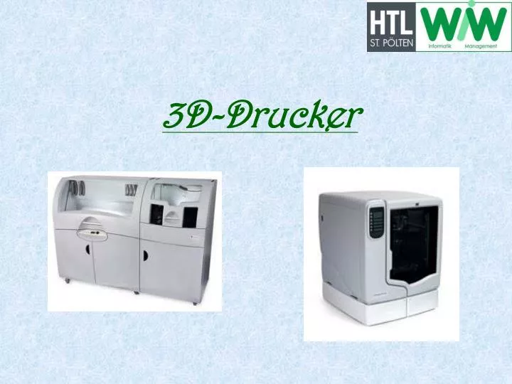 3d drucker