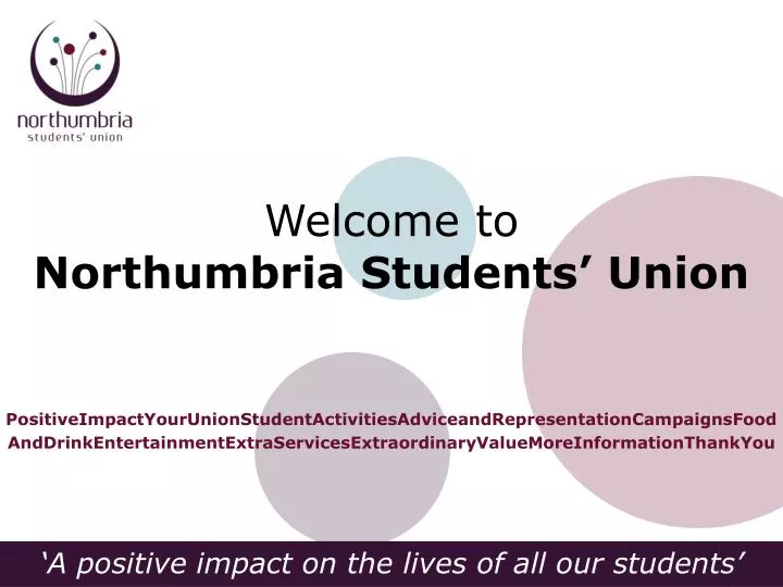 welcome to northumbria students union