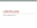 Liberalism - slide 1