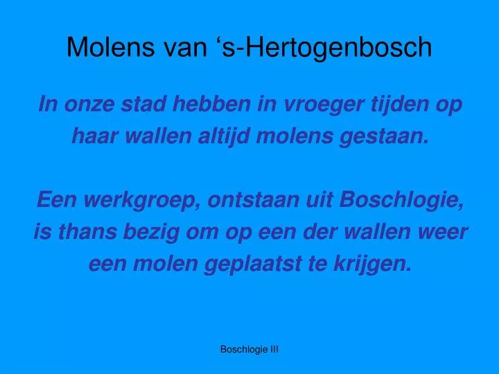 molens van s hertogenbosch