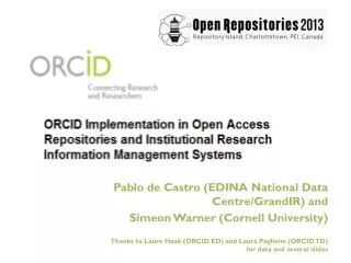 What is your ORCID?