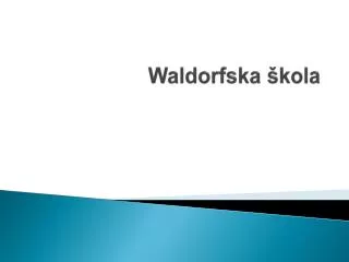 waldorfska kola