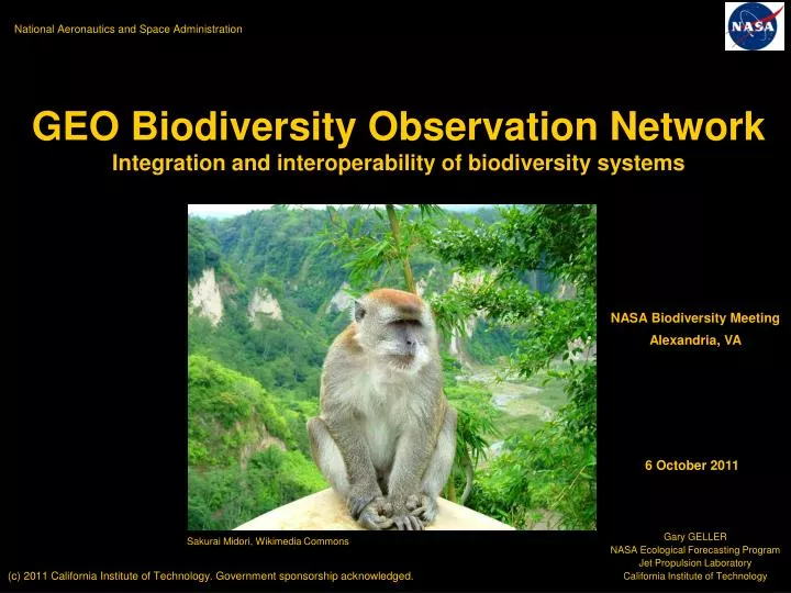 geo biodiversity observation network integration and interoperability of biodiversity systems